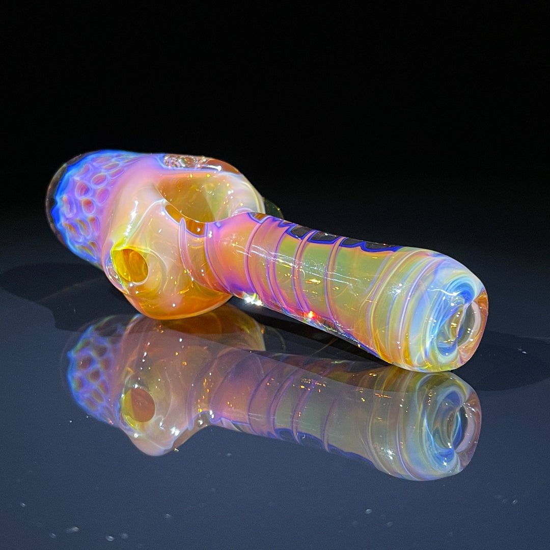 Alien Brain Honeycomb Pipe Glass Pipe Plug a Nug