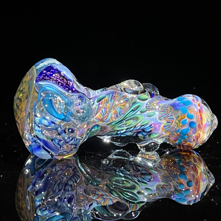 Molten Thick and Twisted Pipe Glass Pipe Molten Imagination