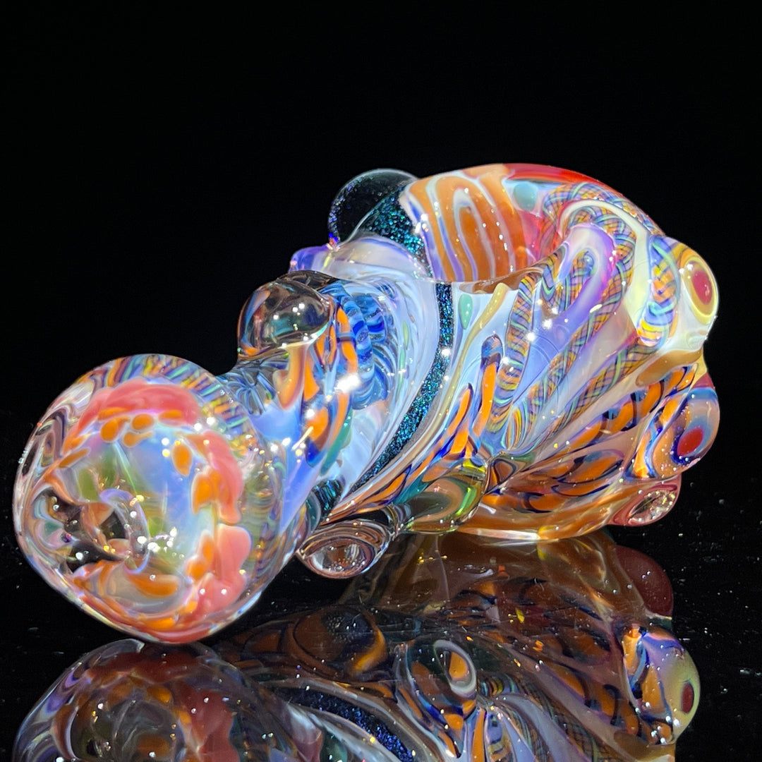 Molten Thick and Twisted Pipe Glass Pipe Molten Imagination