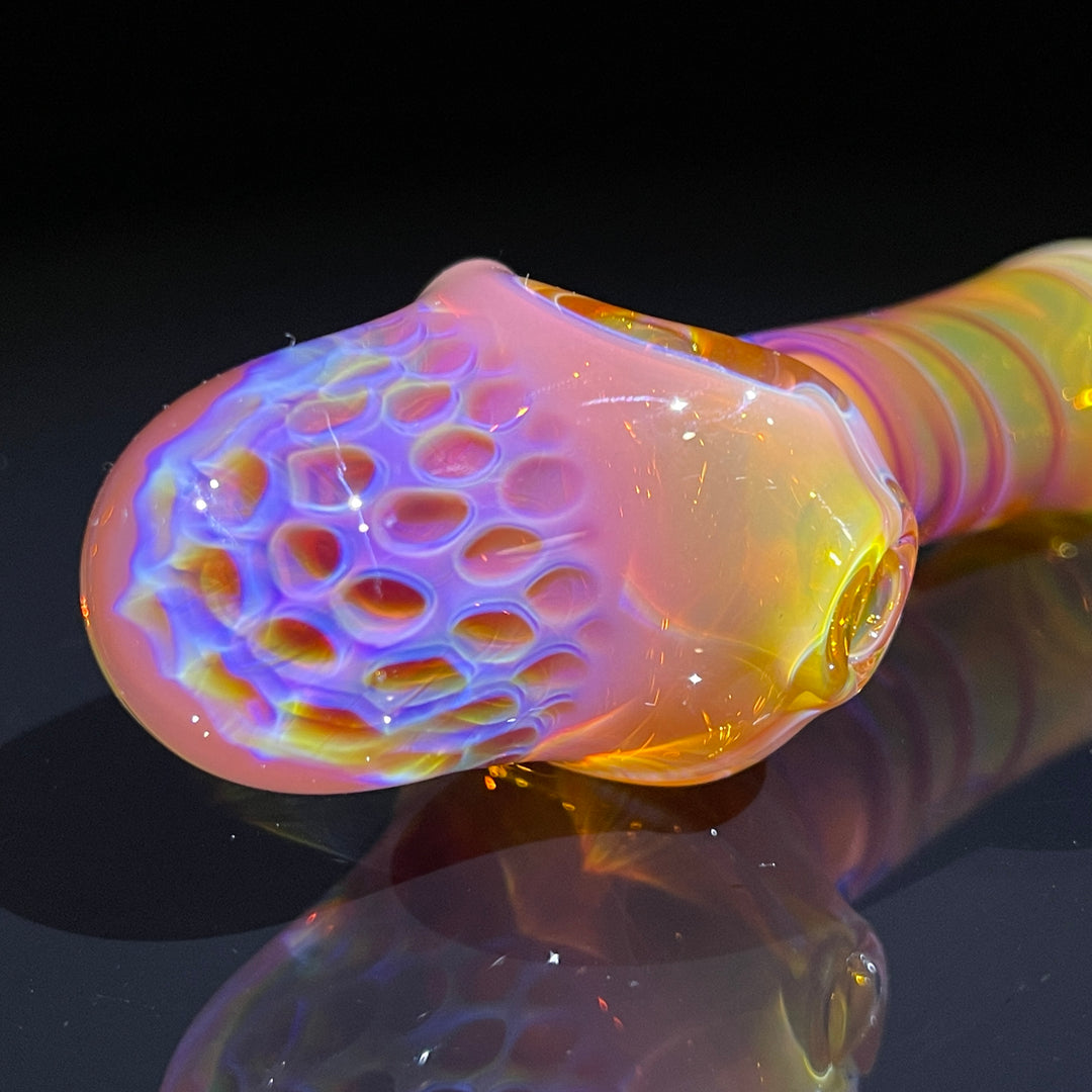 Alien Brain Honeycomb Pipe Glass Pipe Plug a Nug