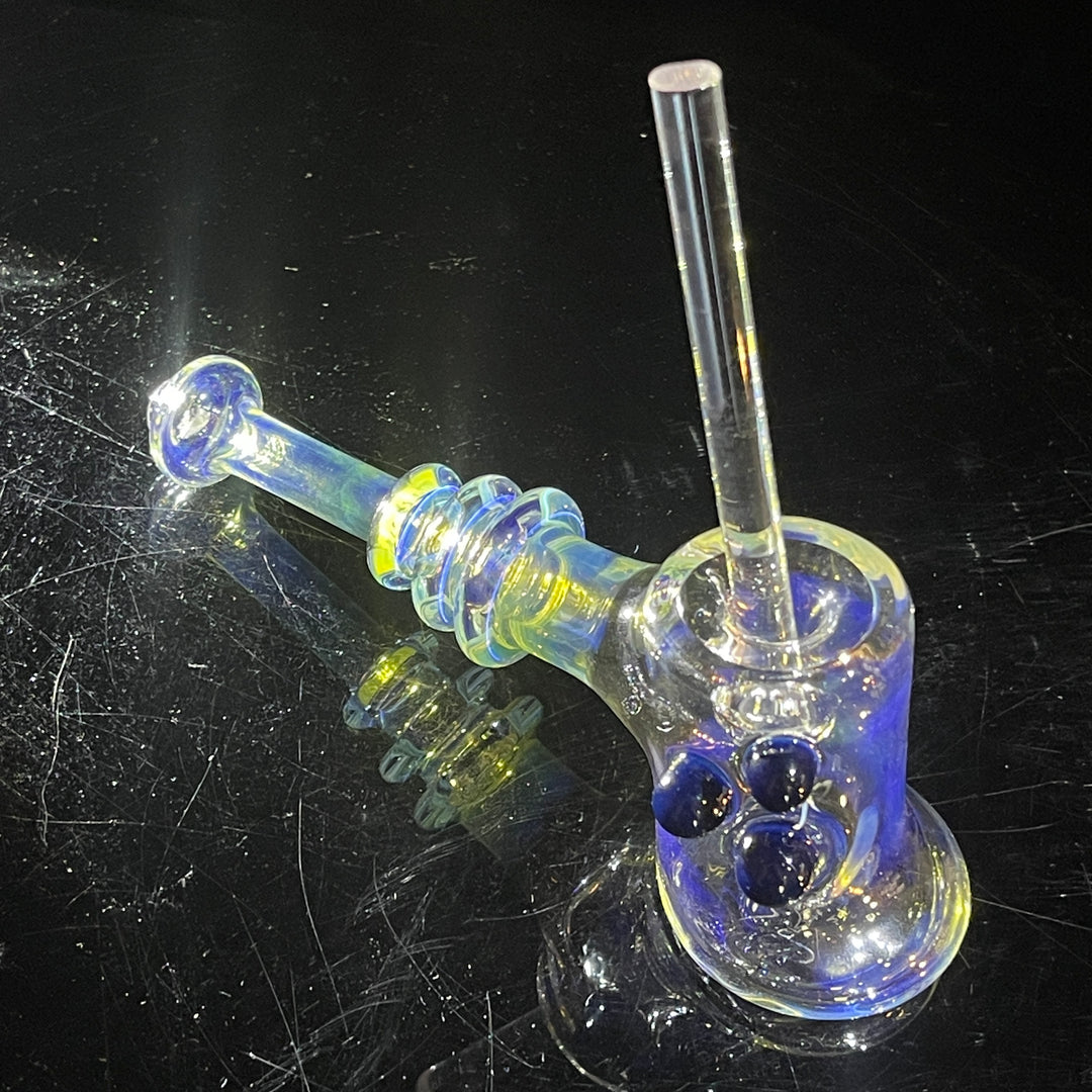 Silver Fumed Hash Hammer Glass Pipe Crondo Glassics   