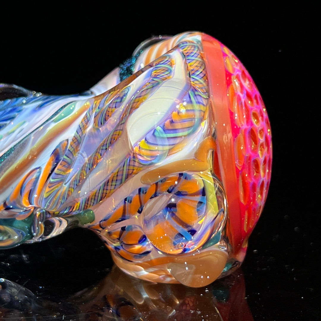 Molten Thick and Twisted Pipe Glass Pipe Molten Imagination