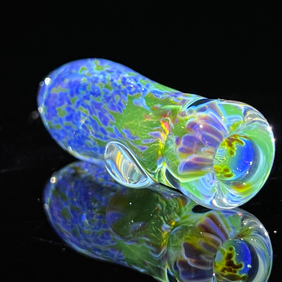 Purple Haze Sparkle Chillum Glass Pipe Tako Glass   