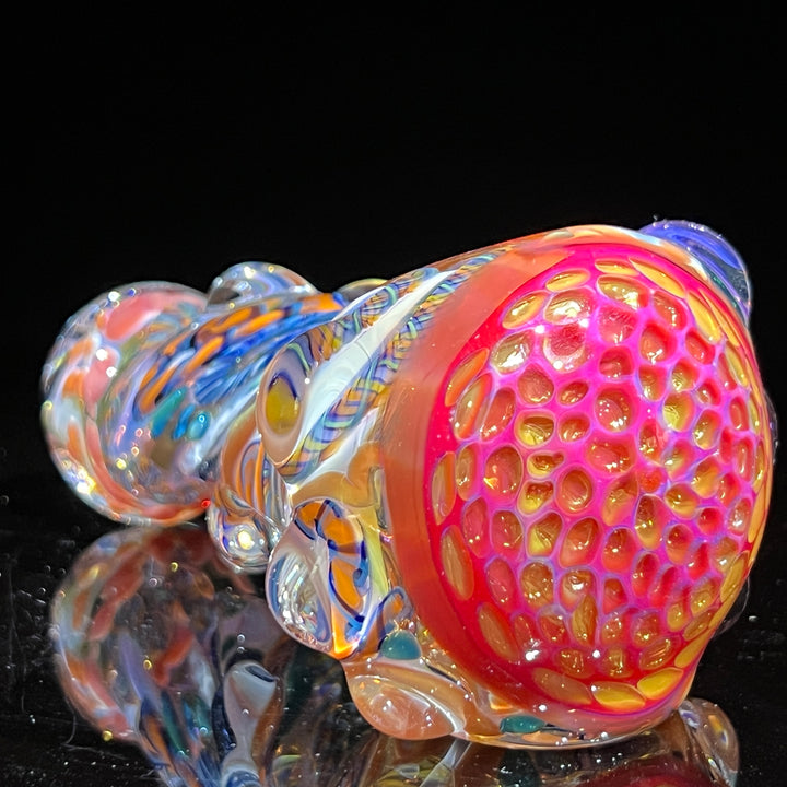 Molten Thick and Twisted Pipe Glass Pipe Molten Imagination