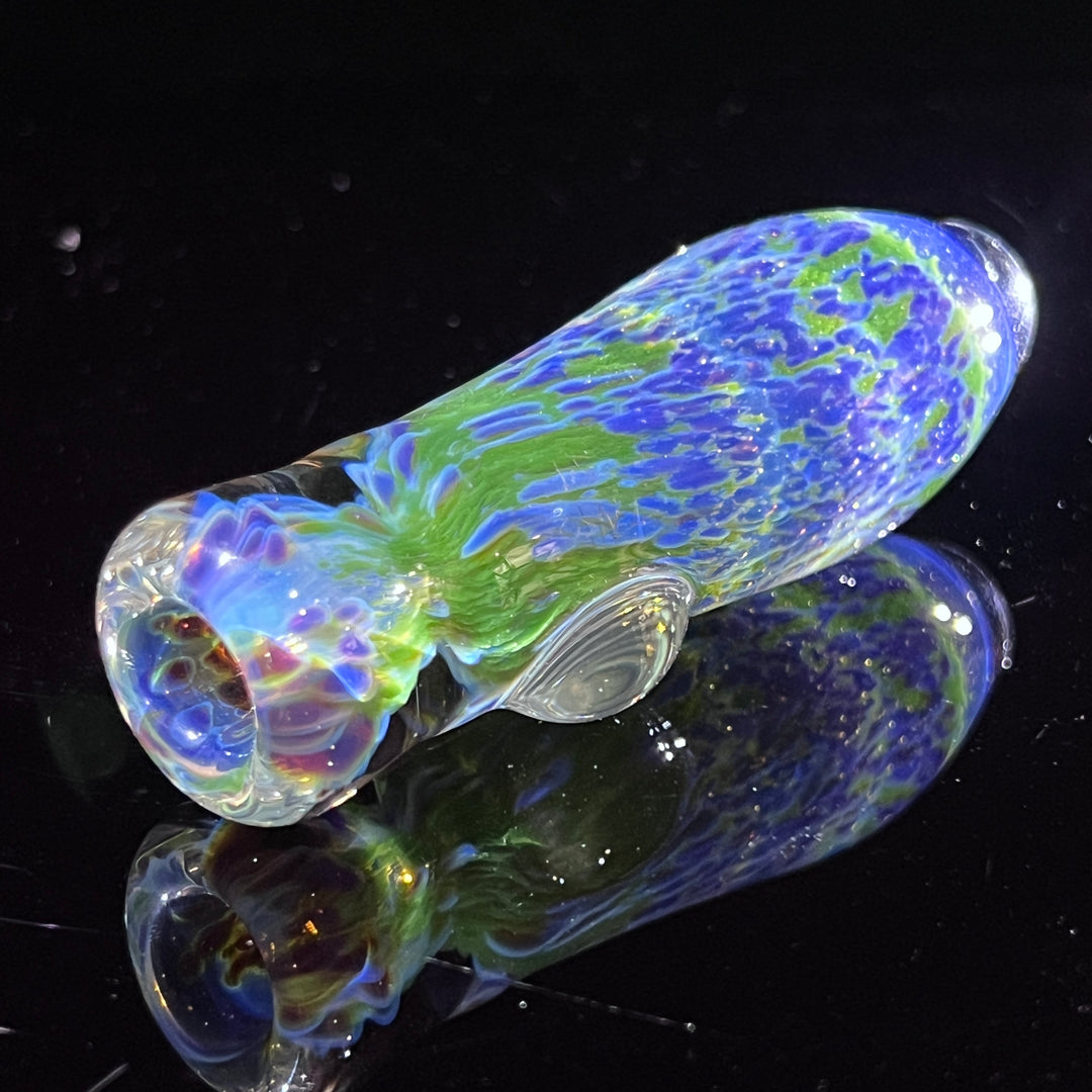 Purple Haze Sparkle Chillum Glass Pipe Tako Glass   