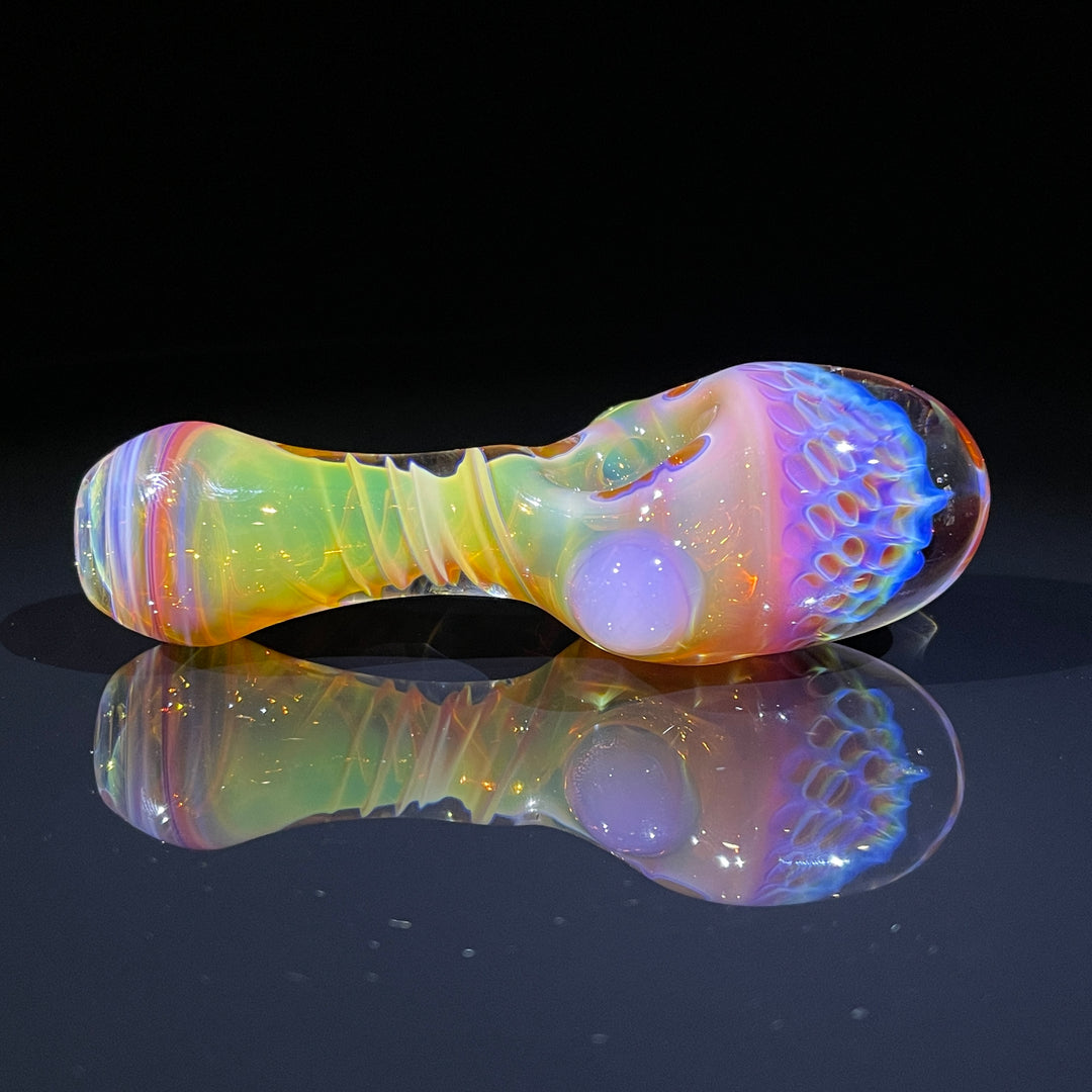 Alien Brain Honeycomb Pipe Glass Pipe Plug a Nug