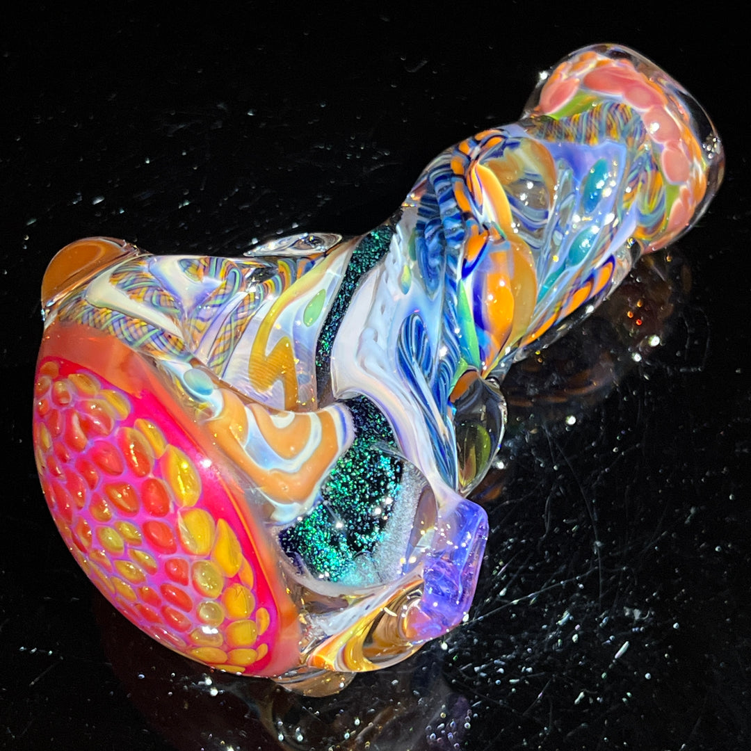 Molten Thick and Twisted Pipe Glass Pipe Molten Imagination