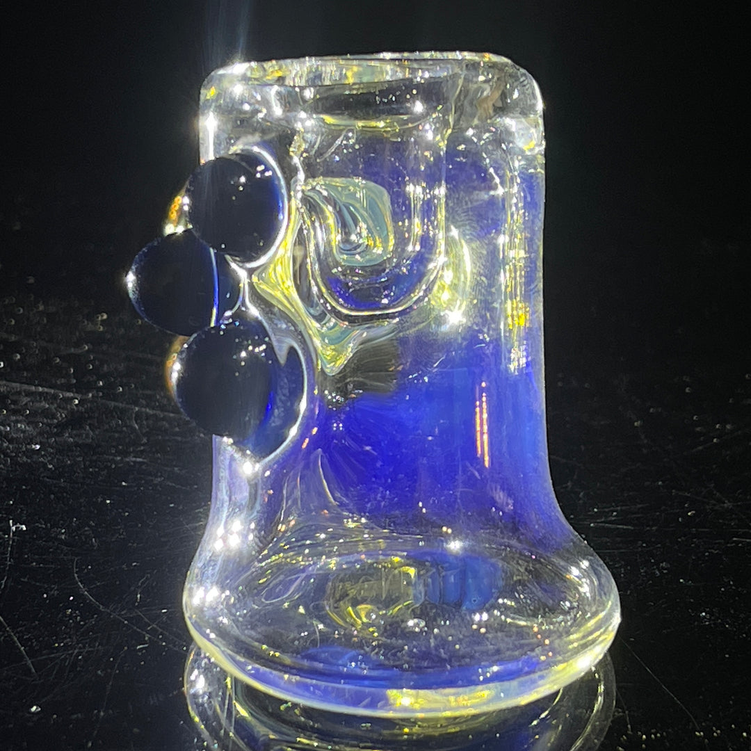 Silver Fumed Hash Hammer Glass Pipe Crondo Glassics   