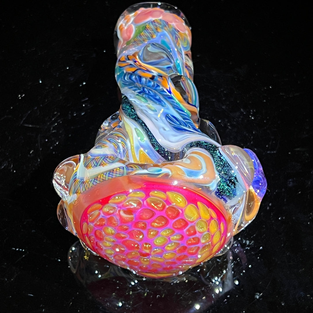 Molten Thick and Twisted Pipe Glass Pipe Molten Imagination