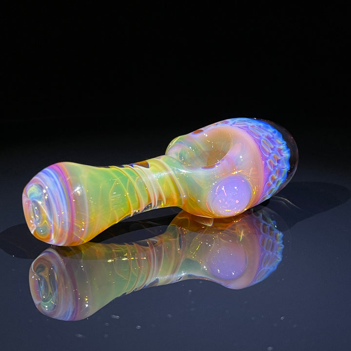 Alien Brain Honeycomb Pipe Glass Pipe Plug a Nug