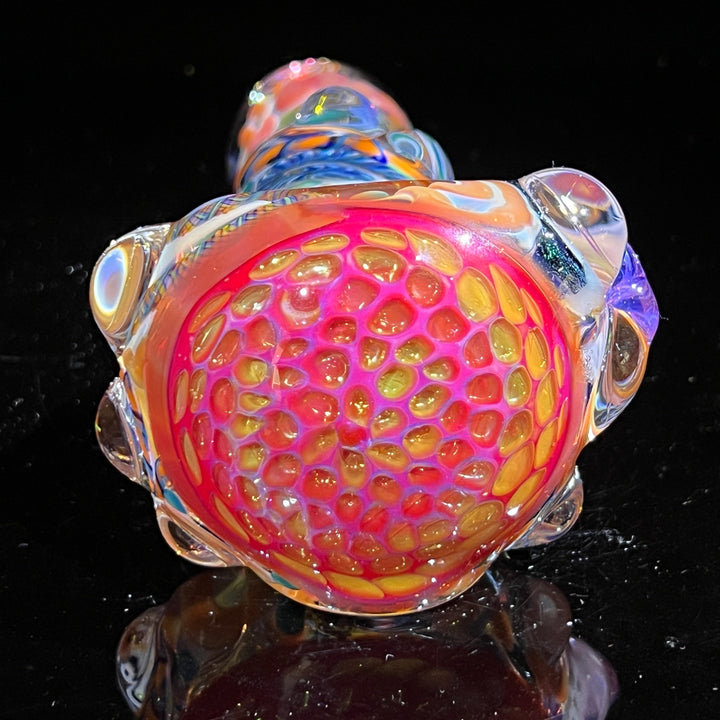 Molten Thick and Twisted Pipe Glass Pipe Molten Imagination