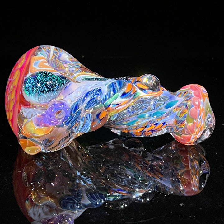 Molten Thick and Twisted Pipe Glass Pipe Molten Imagination