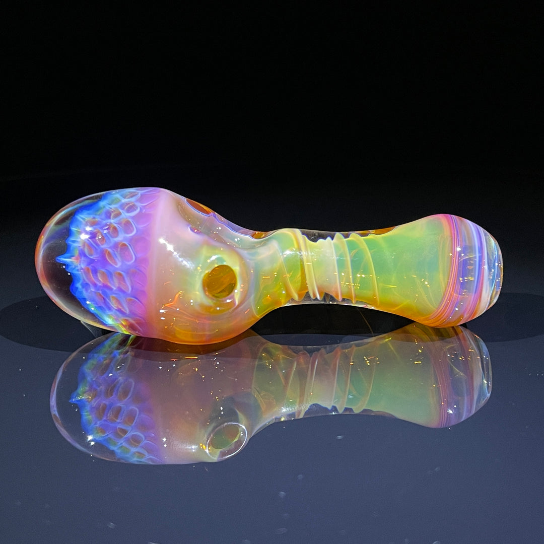 Alien Brain Honeycomb Pipe Glass Pipe Plug a Nug