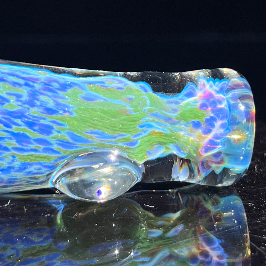 Purple Haze Sparkle Chillum Glass Pipe Tako Glass   