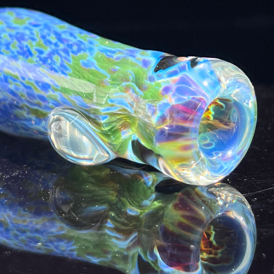 Purple Haze Sparkle Chillum Glass Pipe Tako Glass   