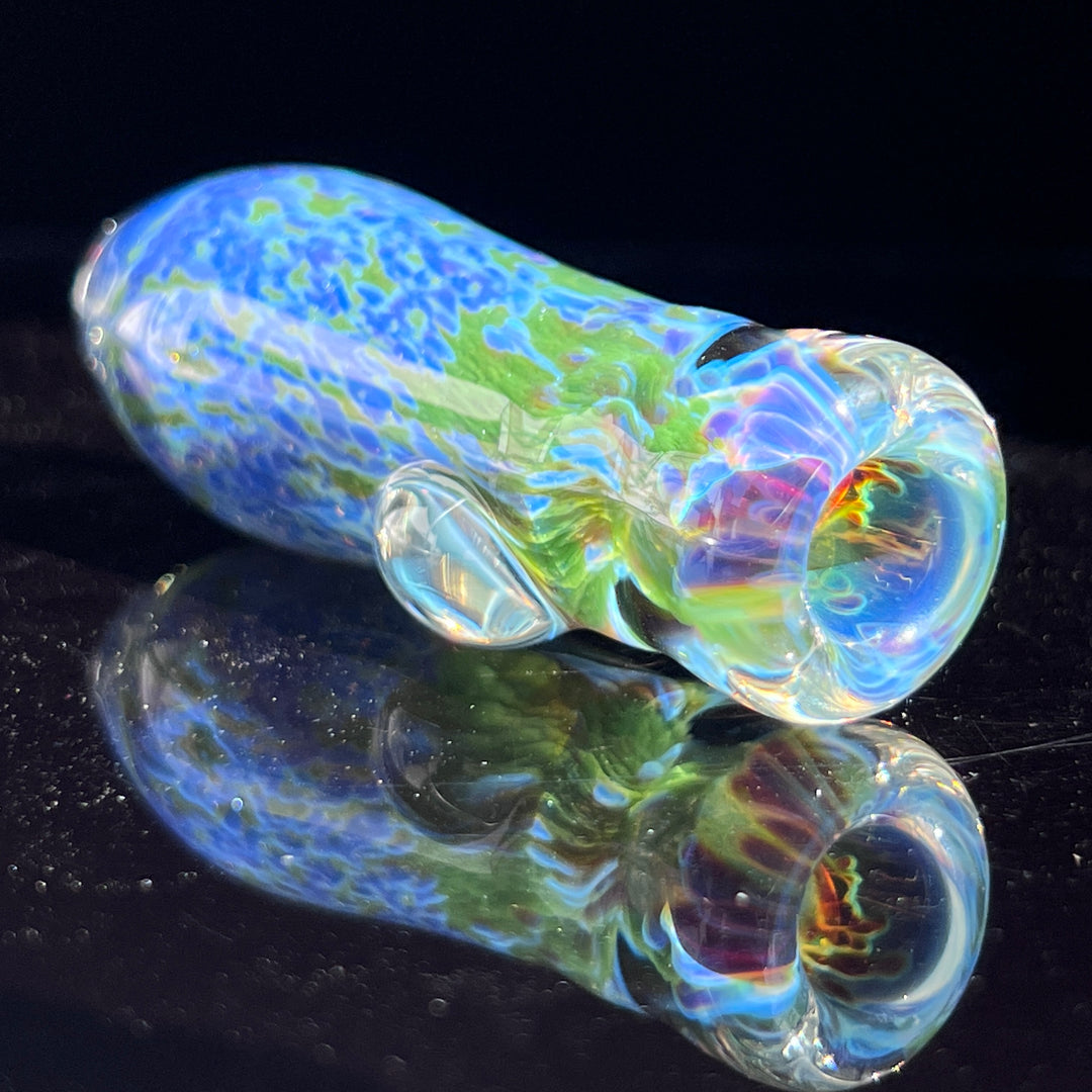 Purple Haze Sparkle Chillum Glass Pipe Tako Glass   