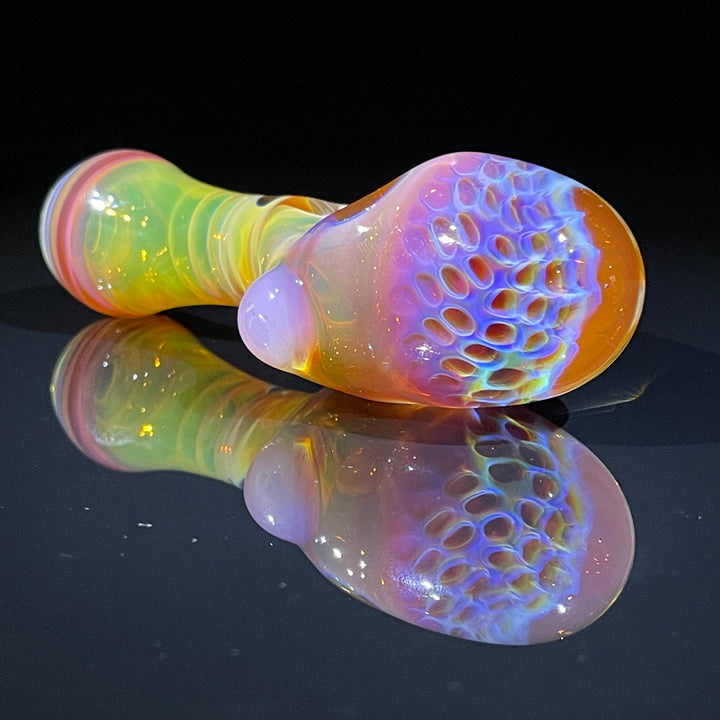 Alien Brain Honeycomb Pipe Glass Pipe Plug a Nug