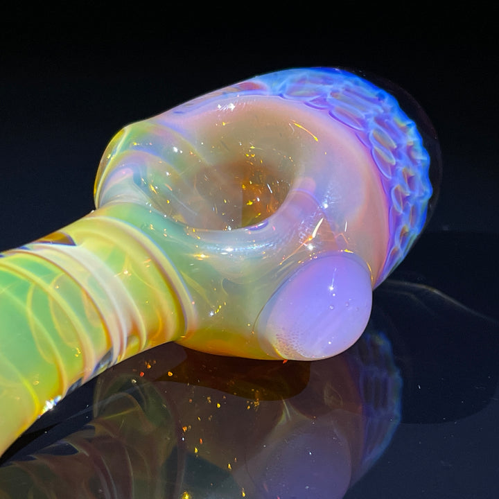 Alien Brain Honeycomb Pipe Glass Pipe Plug a Nug