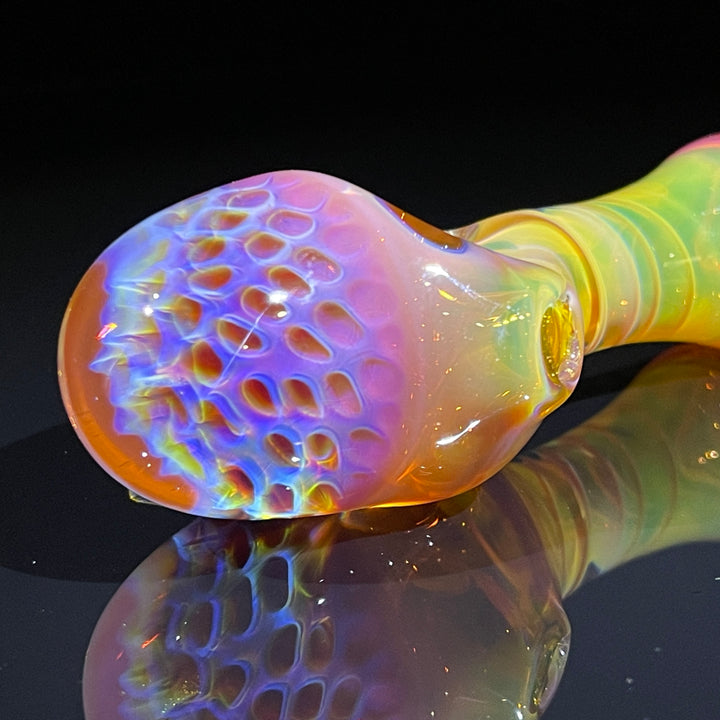 Alien Brain Honeycomb Pipe Glass Pipe Plug a Nug