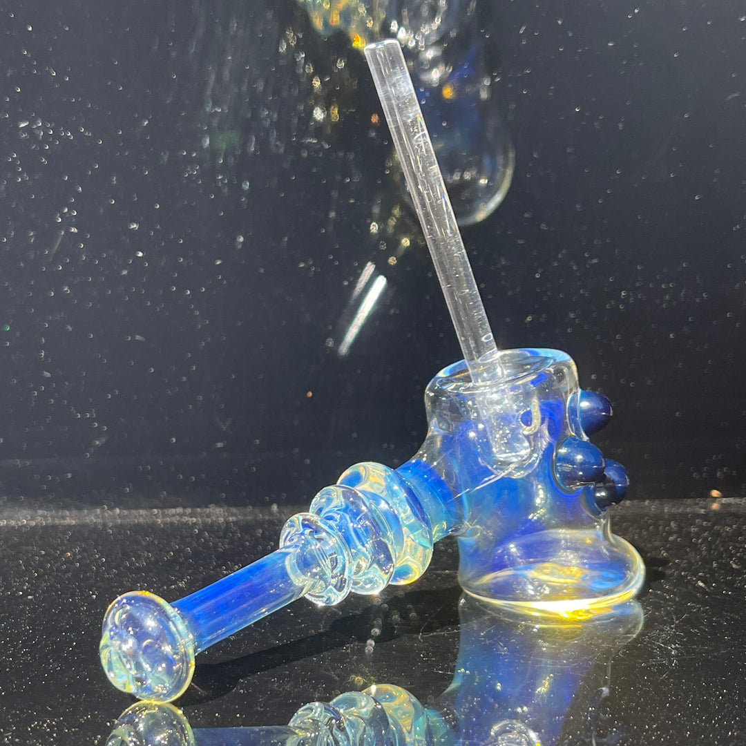 Silver Fumed Hash Hammer Glass Pipe Crondo Glassics   