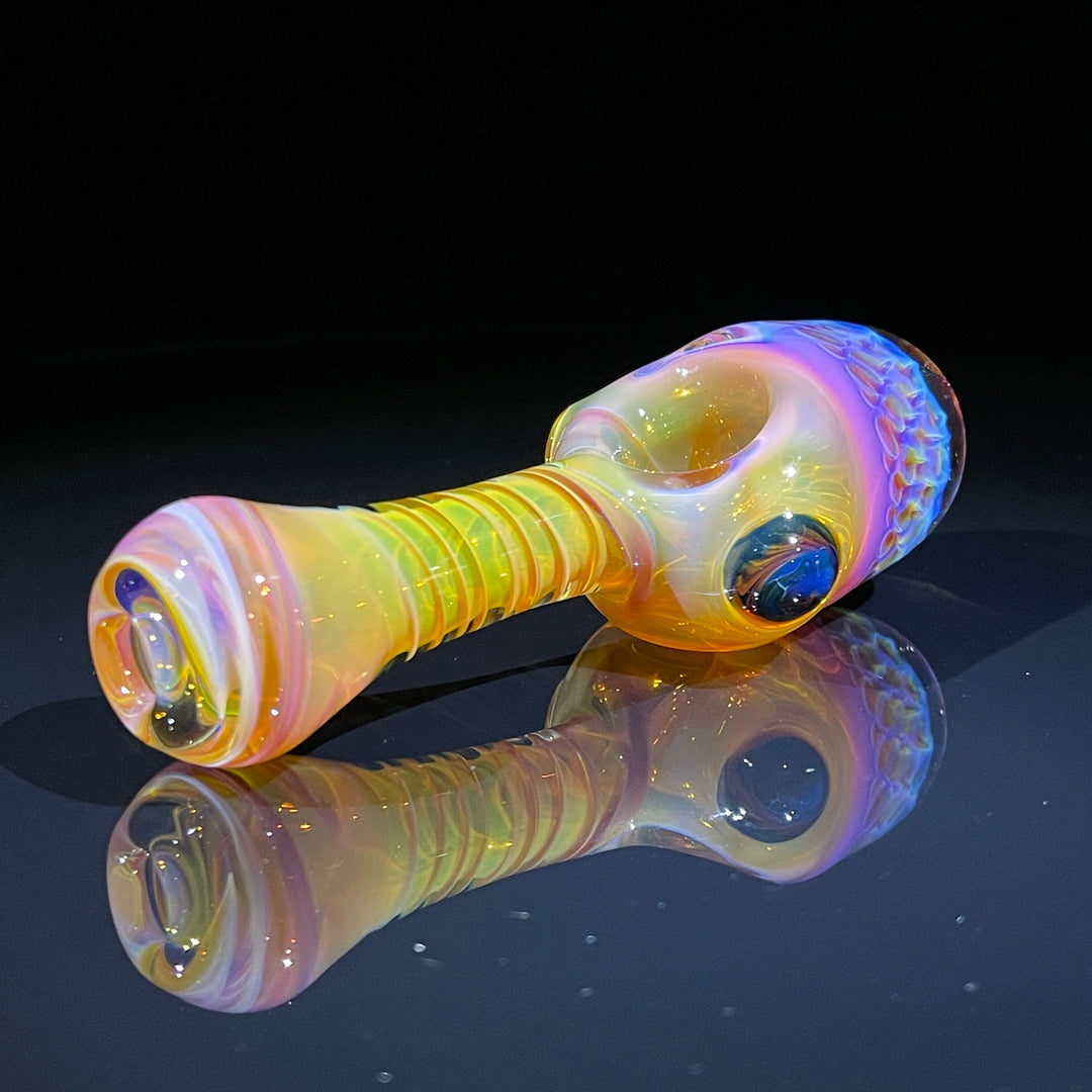 Alien Brain Honeycomb Pipe Glass Pipe Plug a Nug