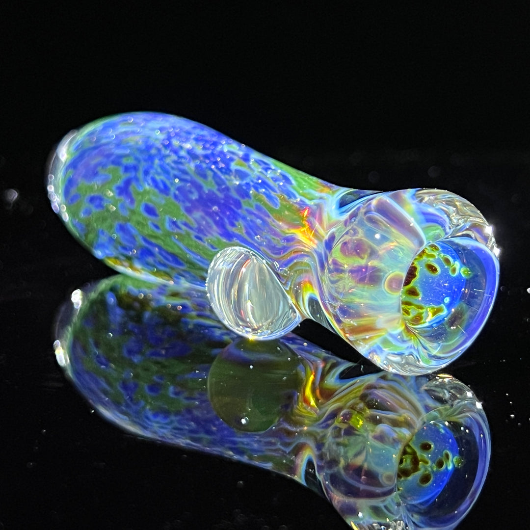 Purple Haze Sparkle Chillum Glass Pipe Tako Glass   