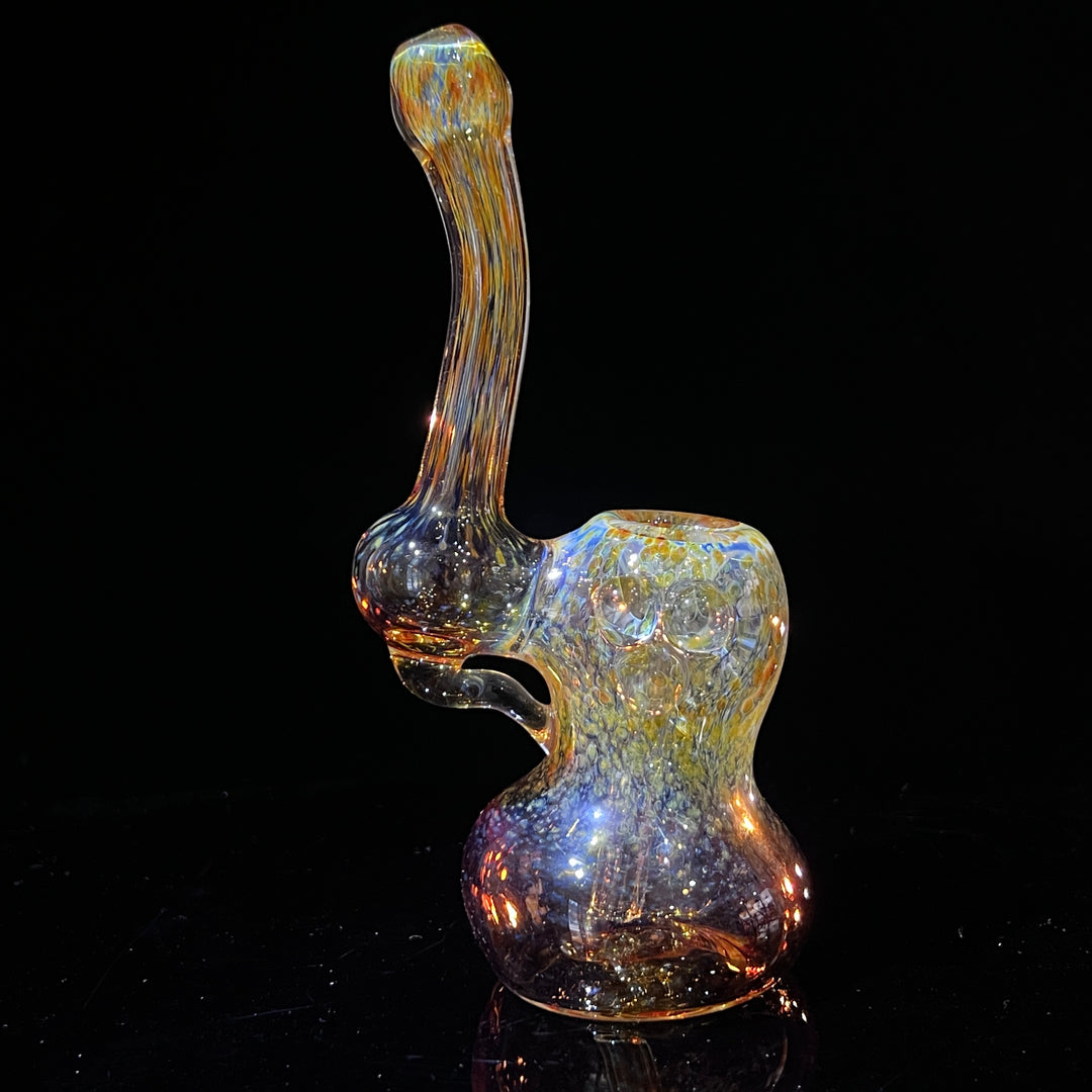 Smooth as Frit Bubbler Glass Pipe Sable Haze   