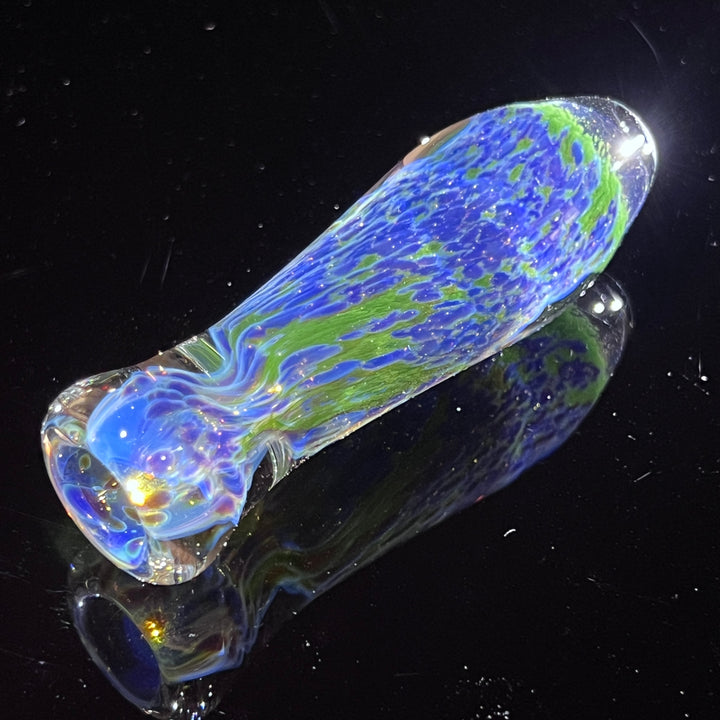 Purple Haze Sparkle Chillum Glass Pipe Tako Glass   