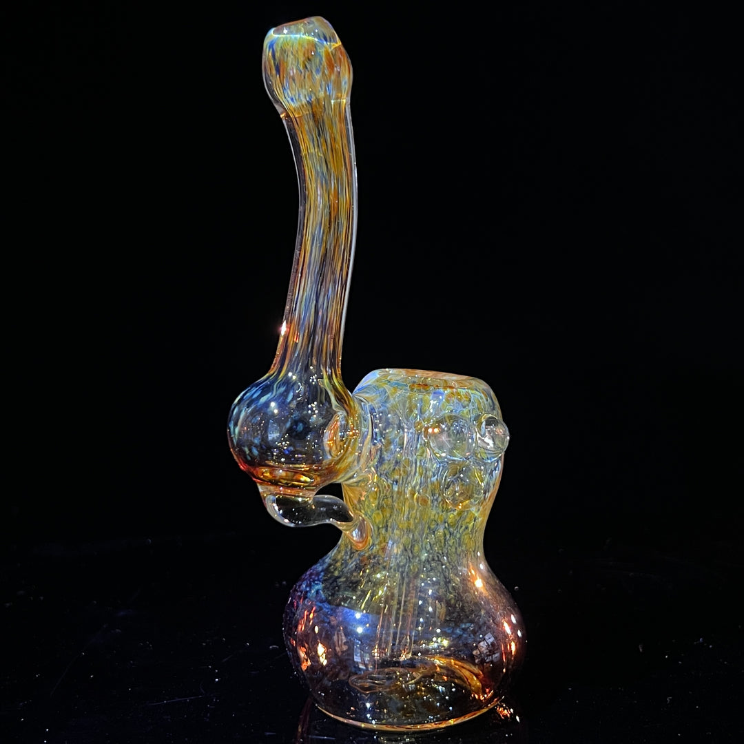 Smooth as Frit Bubbler Glass Pipe Sable Haze   