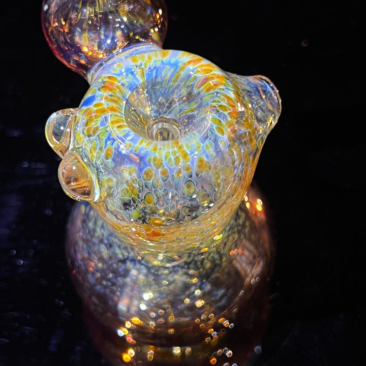 Smooth as Frit Bubbler Glass Pipe Sable Haze   