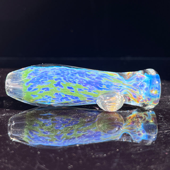 Purple Haze Sparkle Chillum Glass Pipe Tako Glass   