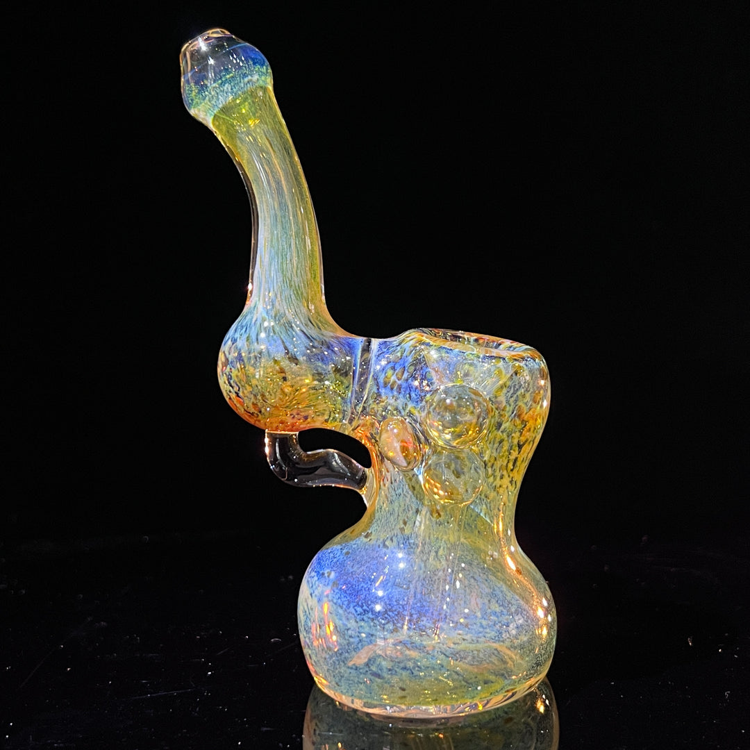 Smooth as Frit Bubbler Glass Pipe Sable Haze   