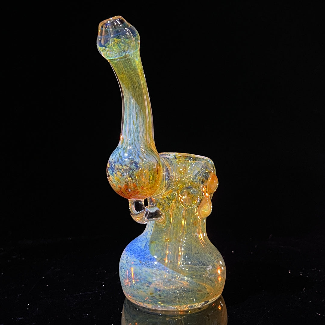 Smooth as Frit Bubbler Glass Pipe Sable Haze   