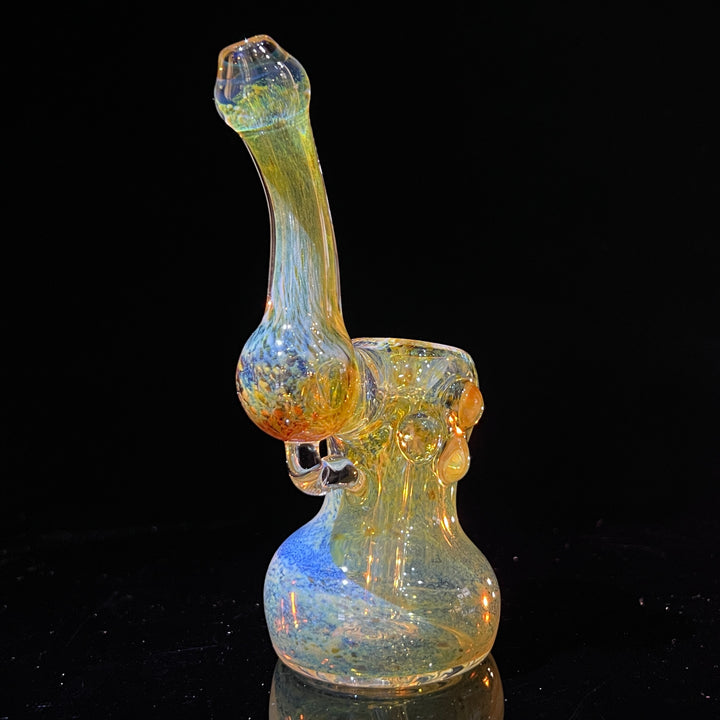 Smooth as Frit Bubbler Glass Pipe Sable Haze   