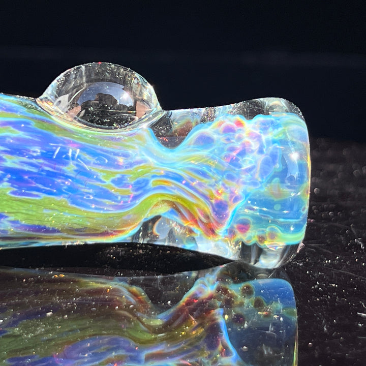 Purple Haze Sparkle Chillum Glass Pipe Tako Glass   