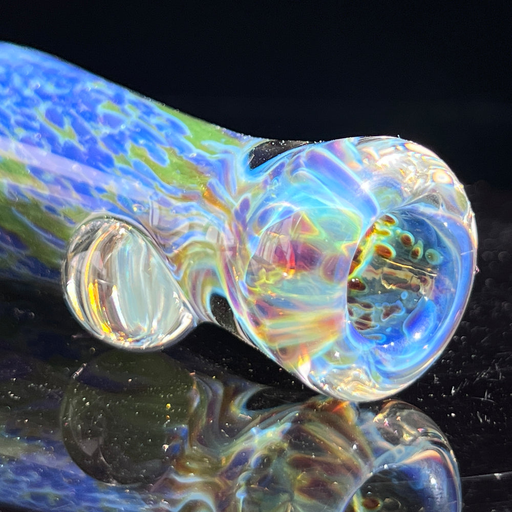 Purple Haze Sparkle Chillum Glass Pipe Tako Glass   