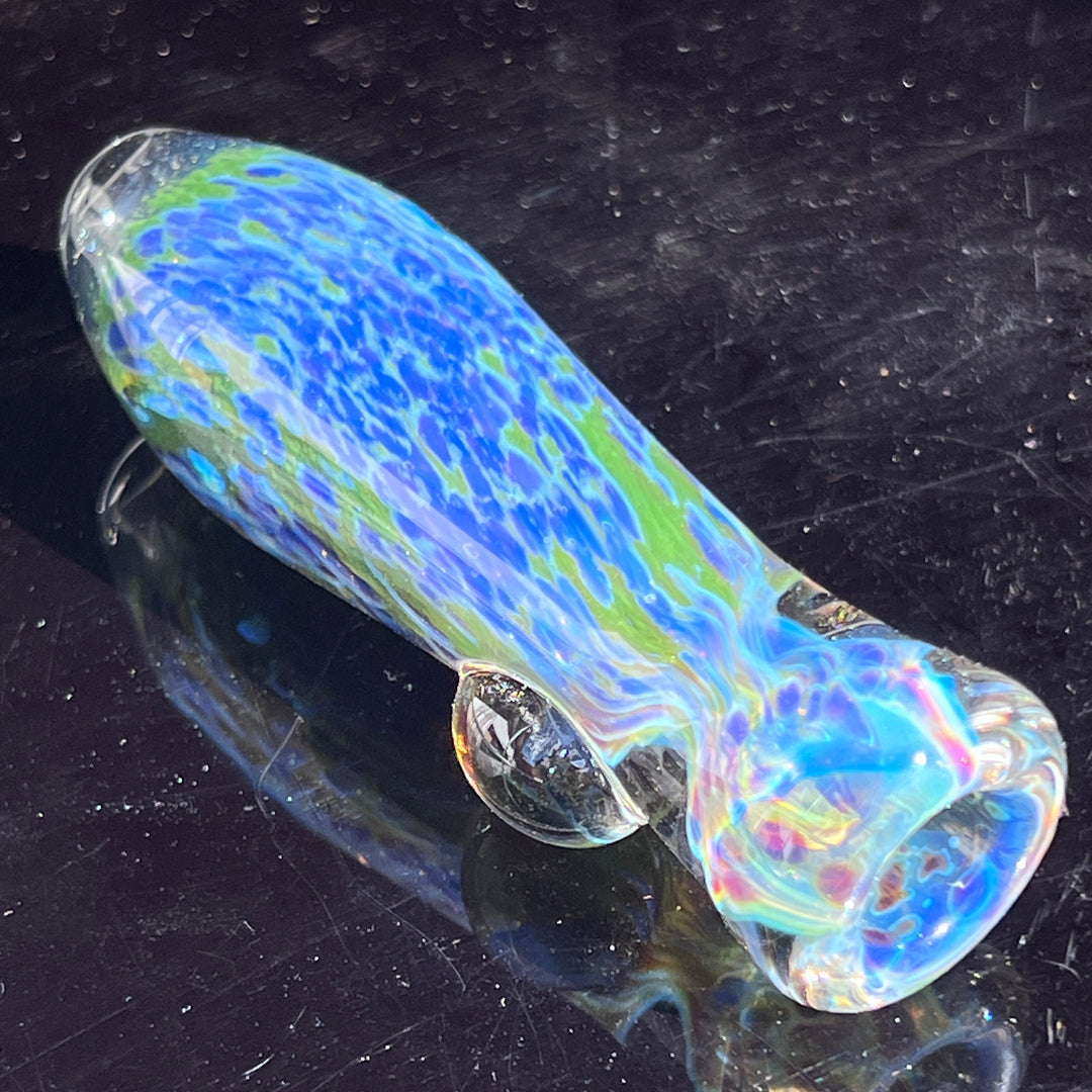 Purple Haze Sparkle Chillum Glass Pipe Tako Glass   