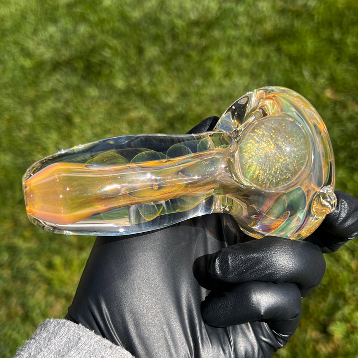 Gold Nugget Egyptian Pipe Glass Pipe Tako Glass   