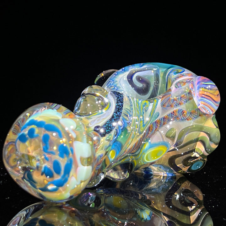 Molten Thick and Twisted Pipe Glass Pipe Molten Imagination