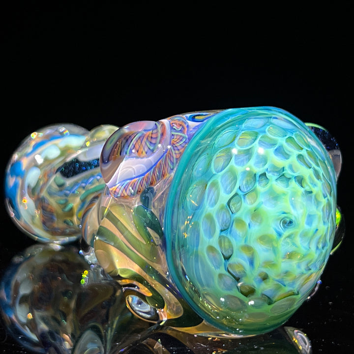 Molten Thick and Twisted Pipe Glass Pipe Molten Imagination