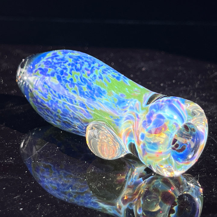 Purple Haze Sparkle Chillum Glass Pipe Tako Glass   