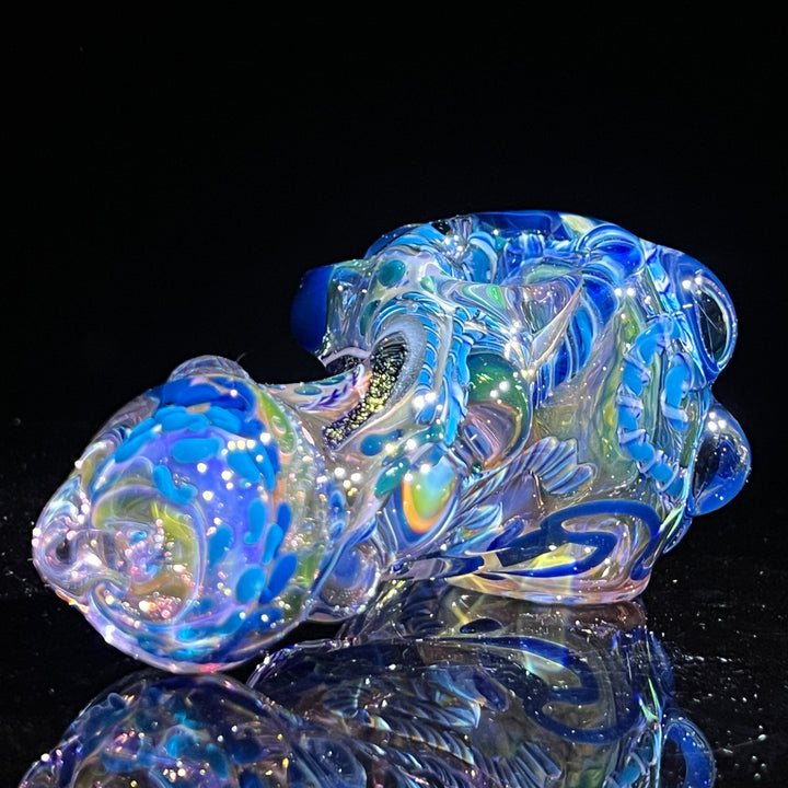 Molten Thick and Twisted Pipe Glass Pipe Molten Imagination