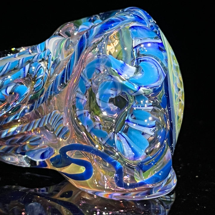 Molten Thick and Twisted Pipe Glass Pipe Molten Imagination