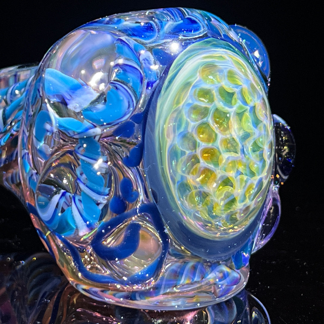 Molten Thick and Twisted Pipe Glass Pipe Molten Imagination