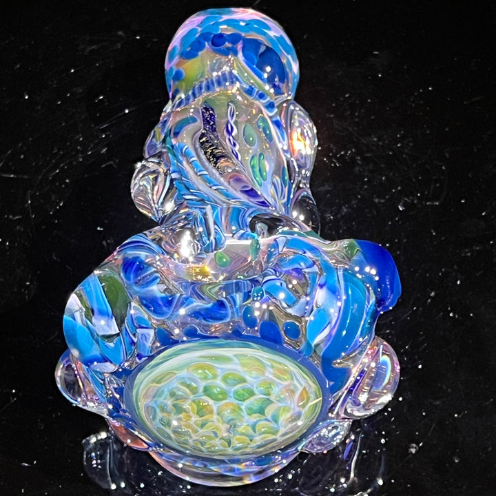 Molten Thick and Twisted Pipe Glass Pipe Molten Imagination