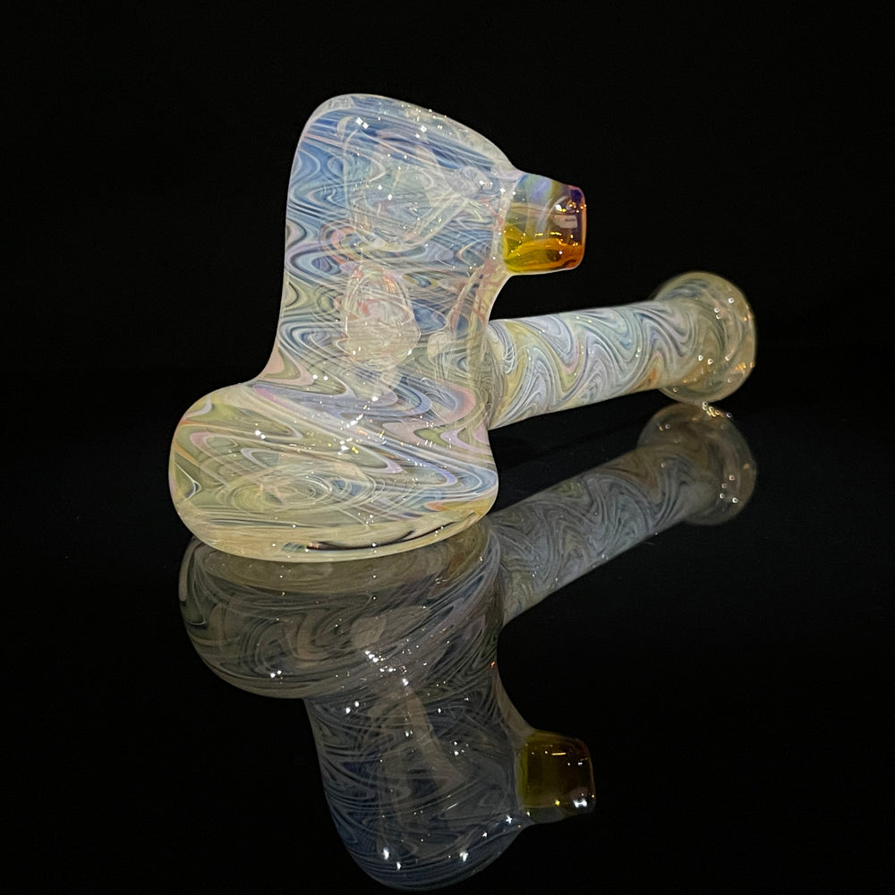 Twisted Fume Hammer Glass Pipe Zafa Glass