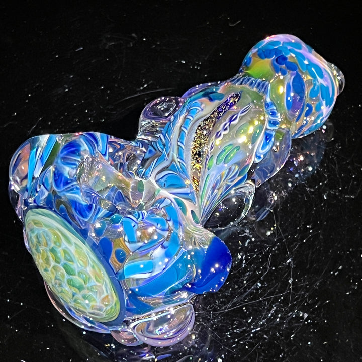 Molten Thick and Twisted Pipe Glass Pipe Molten Imagination