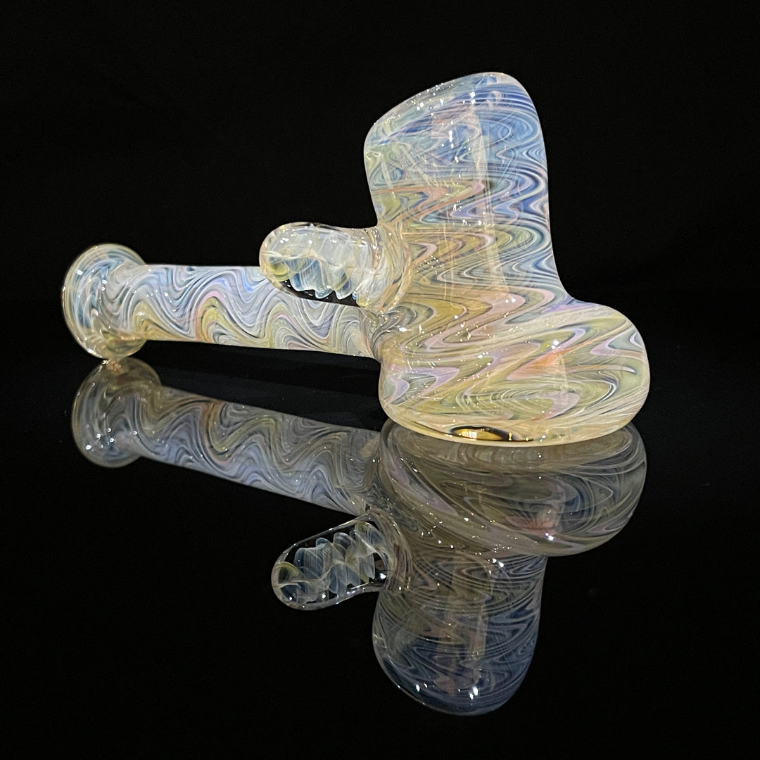 Twisted Fume Hammer Glass Pipe Zafa Glass