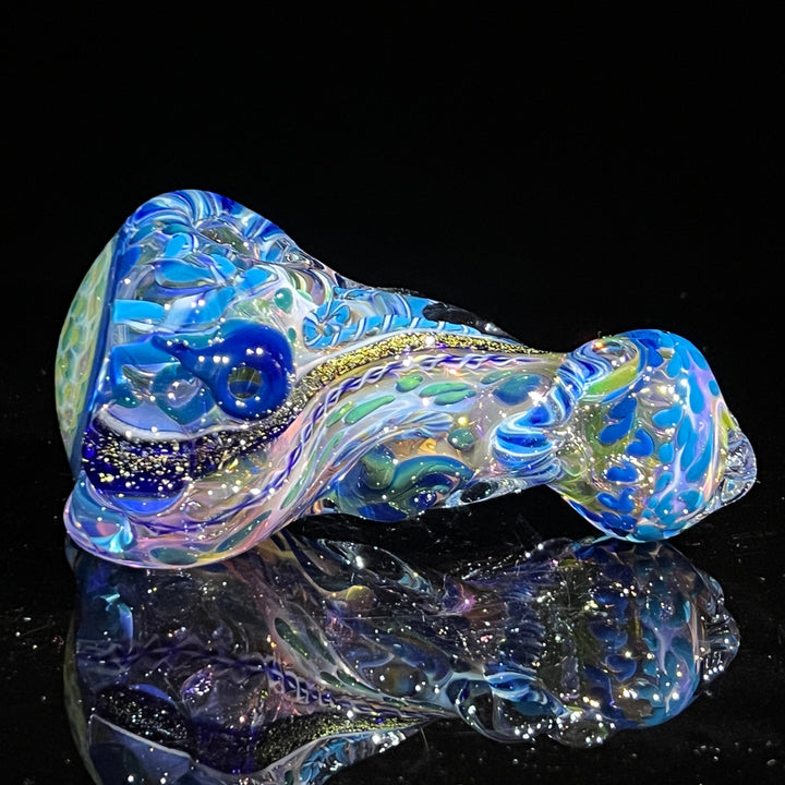 Molten Thick and Twisted Pipe Glass Pipe Molten Imagination