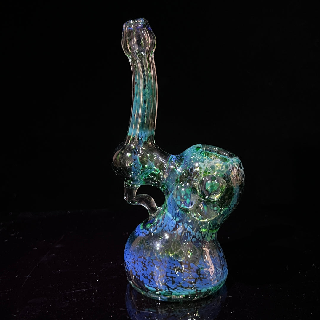 Smooth as Frit Bubbler Glass Pipe Sable Haze   